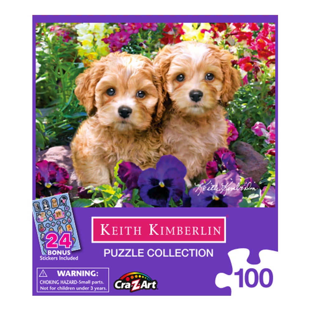 Keith Kimberlin 100pcs Puppy Puzzle